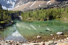 20 Lake Victoria On Lake Oesa Trail At Lake O-Hara Morning